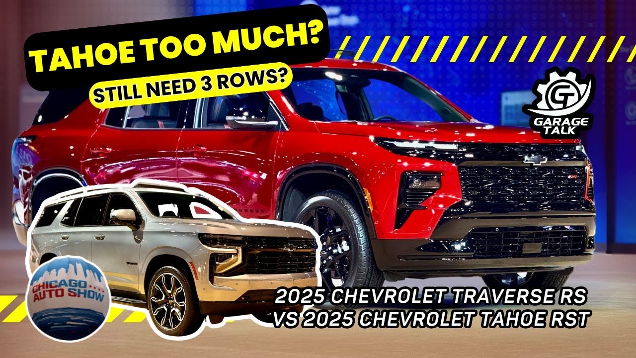 2025 Chevrolet Traverse vs Tahoe // Is the Tahoe TOO EXPENSIVE???