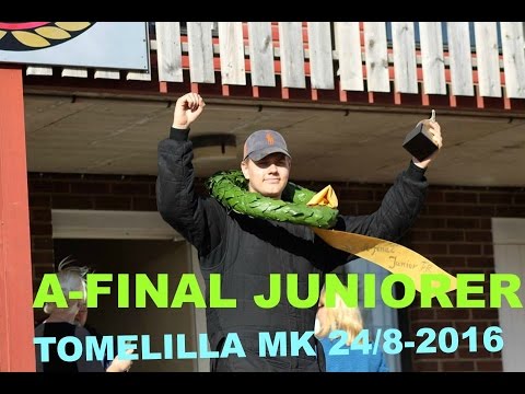 A-FINAL JUNIOR TOMELILLA MK 24/9-2016 CUPFINAL