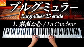 Download lagu ブルグミュラー25の練習曲:1.素直な心 - Burgmüller:25 Etudes, No.1 La Candeur - クラシックピアノ - Classical Piano - CANACANA mp3
