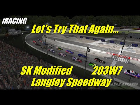 IRacing SK Modified at Langley Speedway Lets Try That Again S203W7