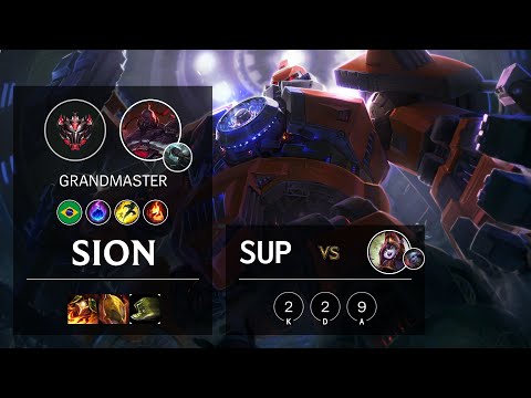 Sion Support vs Lulu - BR Grandmaster Patch 10.18