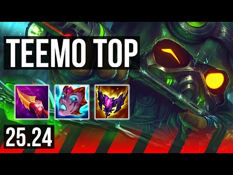 TEEMO vs DARIUS (TOP) | 61K damage | NA Master | 25.24