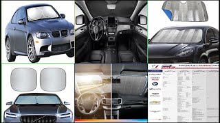 Top 10 Automotive Windshield Sunshades You Can Buy On Amazon