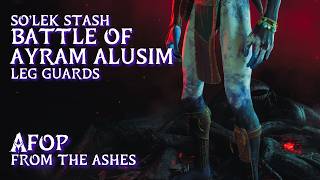 So'lek Stash Location • Battle of Ayram Alusìng Leg Guards
