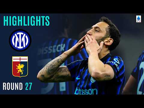 INTER-GENOA | HIGHLIGHTS | Dimarco and Calhanoglu Shine at San Siro | SERIE A 2025/26