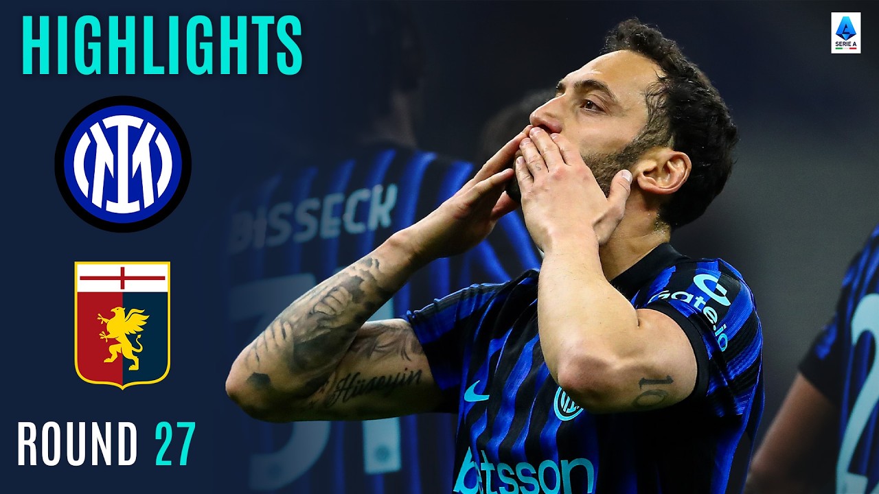 INTER-GENOA 2-0 | HIGHLIGHTS | Dimarco and Calhanoglu Stun the Grifone | SERIE A 2025/26