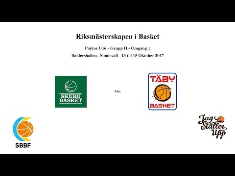Skuru Basket (P02) mot Täby Basket - RM Omgång 1 - 2017-10-13