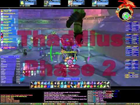 World of Warcraft Curse vs Thaddius Vanilla Naxxramas