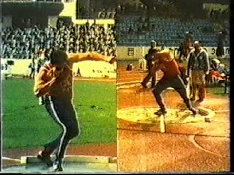 Shot Put Mens 1978 European Athletics Champs Technical Analysis