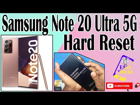 Samsung Galaxy Note 20 Ultra 5G Hard Reset || Forgot Password? Let's Factory Reset
