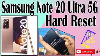 Samsung Galaxy Note 20 Ultra 5G Hard Reset || Forgot Password? Let