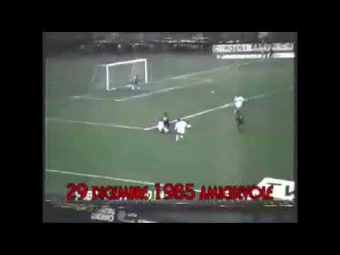 Lucchese - Fiorentina 3-2 - 29 dicembre 1985 - gara amichevole