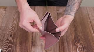 Небольшой портмоне из натуральной кожи Grande Pelle 16799 пудровый