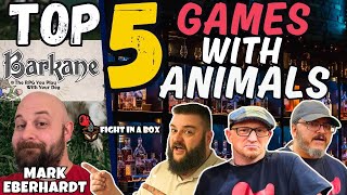 Top 5 Animal Games With Mark Eberhardt From Fight In A Box! | WHISKEY WEDNESDAY LIVE @ 8!