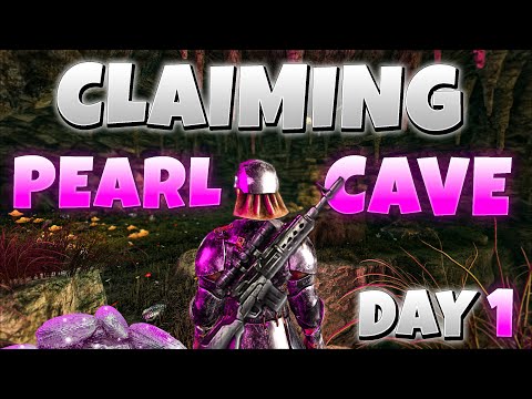 Claiming The Most CONTESTED Base Location On DAY 1 - ARK