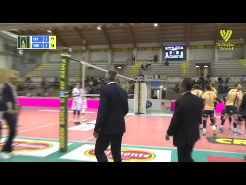 Top Volley Cisterna vs. Verona Volley - FIVB - Super Liga - Match Highlights