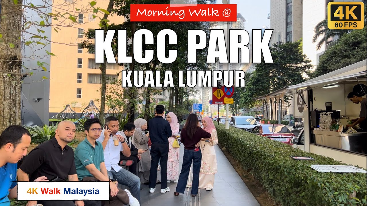 MORNING WALK @ KLCC PARK KUALA LUMPUR | APRIL 2026 - MALAYSIA WALKING TOUR