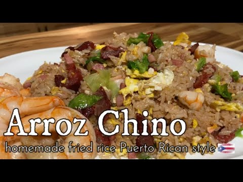 Arroz Chino estilo Puerto Rico (how to make Puerto Rican style Fried Rice)