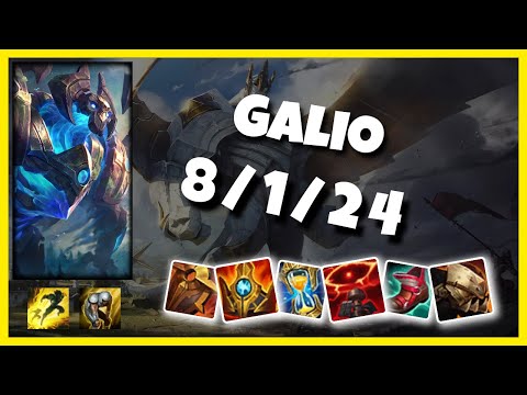 Galio vs Lulu BR Challenger SUPPORT (8/1/24) - v11.3