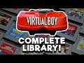 Complete Virtual Boy Library Every Game Released In The