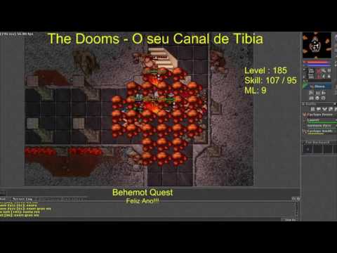 Tibia - Behemoth Quest - EK Solo (Level 80+)