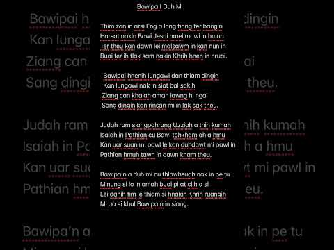 {Bawipai Duh Mi} Par Cin,Martha,Man te ++ Soundtrack. 