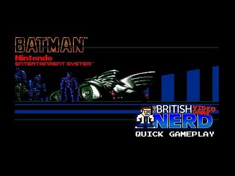 Batman NES (Quick Gameplay) - British Video Game Nerd