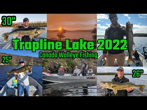 Trapline Lake 2022 - Canada Fly-In Walleye Fishing