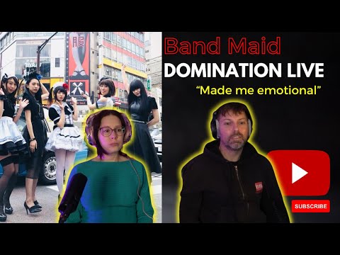 First time reaction - Band Maid - Domination Live Reaction - British Couple React