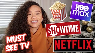 MUST SEE TV AND MOVIES 2021 | STREAMING TV AND MOVIE RECOMMENDATIONS 2021 | VLOGMAS DAY 11 2021
