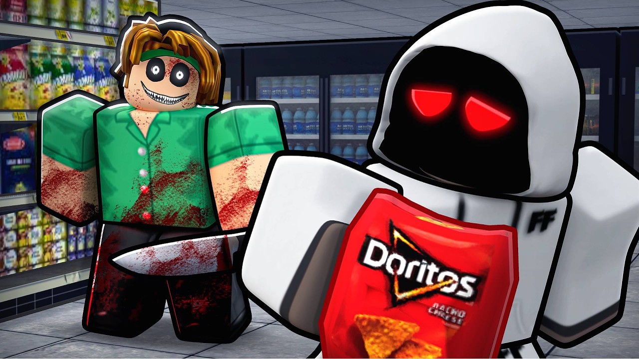 ROBLOX GROCERY STORE AT 3AM..