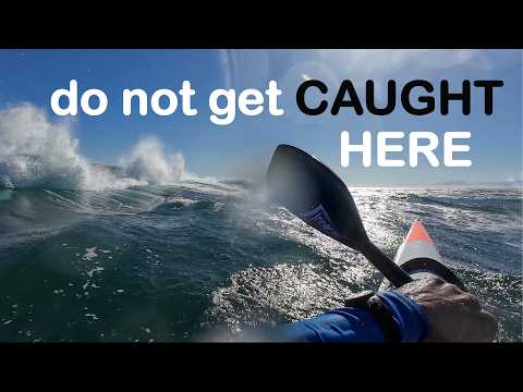 Surfski SAFETY Do NOT get CAUGHT HERE