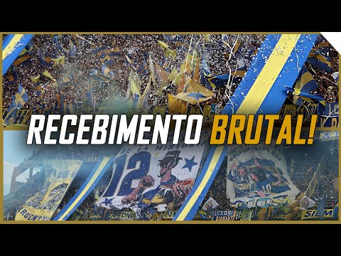 ¡RECIBIMIENTO DE LA HINCHADA DE BOCA JUNIORS EN EL SUPERCLÁSICO CONTRA RIVER PLATE!