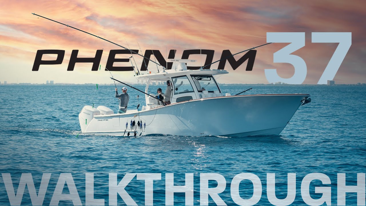 Phenom Yachts - Phenom 37 Center Console Full Walkthrough