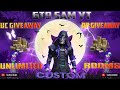 2K RP Giveaway And UC Custom Rooms Pubg Mobile Live Stream CHAT GIVEAWAY ️ 6T9 SAM YT ️