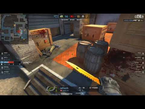 refrezh INSANE 1v3 CLUTCH vs  G2