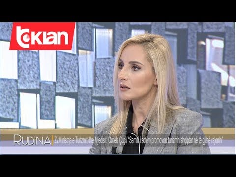 Rudina - Ornela Çuçi tregon per organizimin e samitit per turizimin! (14 janar 2020)