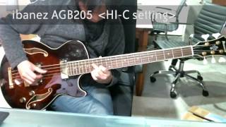 Video thumbnail for ibanez AGB205 Demo (Hi-C setting) by Kenji Takeda - Kobe Japan