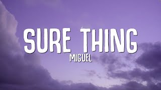 Cover art for sure thing