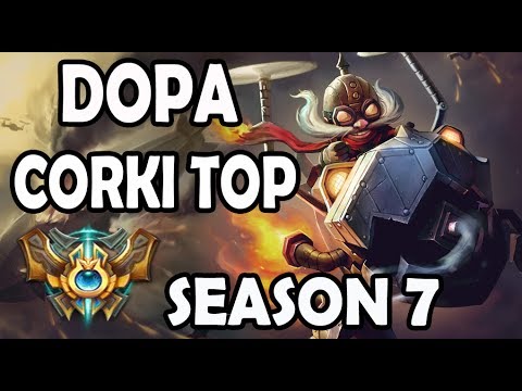 Apdo (Dopa) Corki vs Lucian TOP - Road to Rank #1 Korea Challenger 1088 LP