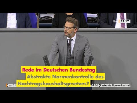 Rede im Deutschen Bundestag | Otto Fricke (FDP) zur Normenkontrolle im Nachtragshaushaltsgesetz