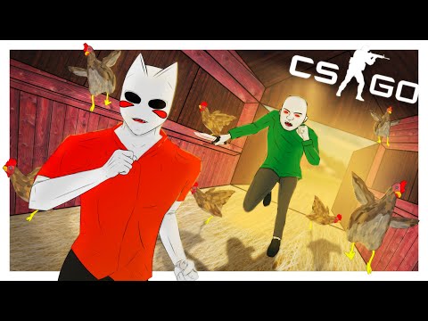 МАНЬЯК И АРМИЯ КУР ТЕБЯ НЕ ОТПУСТЯТ (DIZOFF, КС:ГО ПРЯТКИ, CS:GO, УГАР)