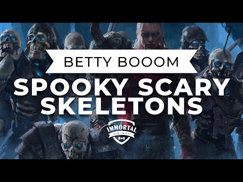 Betty Booom & Ashley Slater - Spooky Scary Skeletons (Halloween Swing)