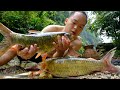 Duong made an underwater shotgun for fishing, Hunt and catch many big fish