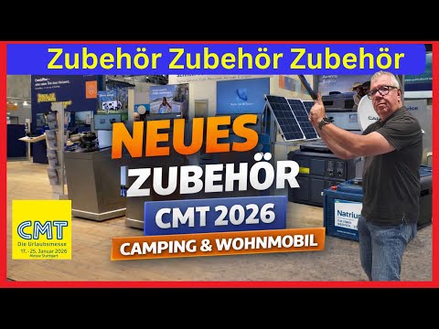 CMT 2026 Accessory Trends: This is what the CMT for campers & motorhomes shows in the accessories...