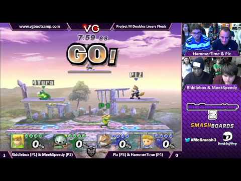 LF: McSmashter 3 - Riddlebox & Meekspeedy (ZSS/MK) vs. Piz & HammerTime (Fox/Lucas)