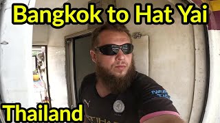 🇹🇭 17 HOUR 3RD CLASS SAUNA TRAIN FROM BANGKOK TO HAT YAI