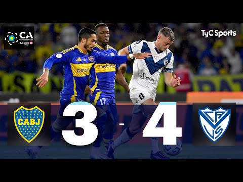 Boca 3 - 4 Vélez | EN UN PARTIDAZO, EL FORTÍN ELIMINÓ AL XENEIZE | Copa Argentina 2024 | Semifinales