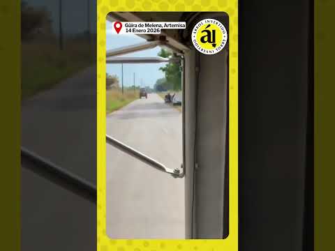 QUEMAN cartel del RÉGIMEN COMUNISTA en Artemisa