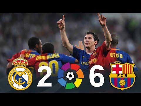 ارحموا عزيز قوم ذل 🔥 - من الذاكرة : برشلونة 6-2 ريال مدريد الدوري الاسباني 2009 بتعليق يوسف سيف FHD